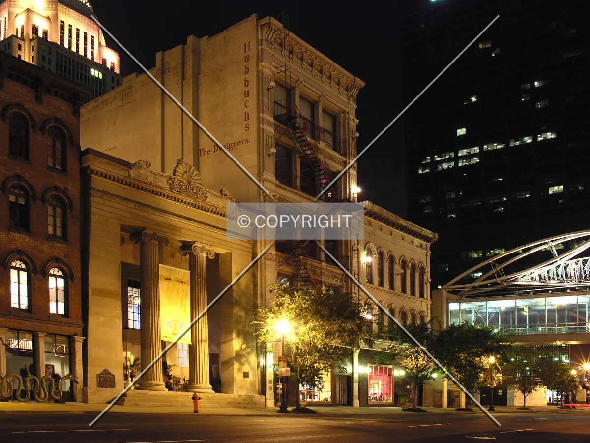 View looking southwest down Main