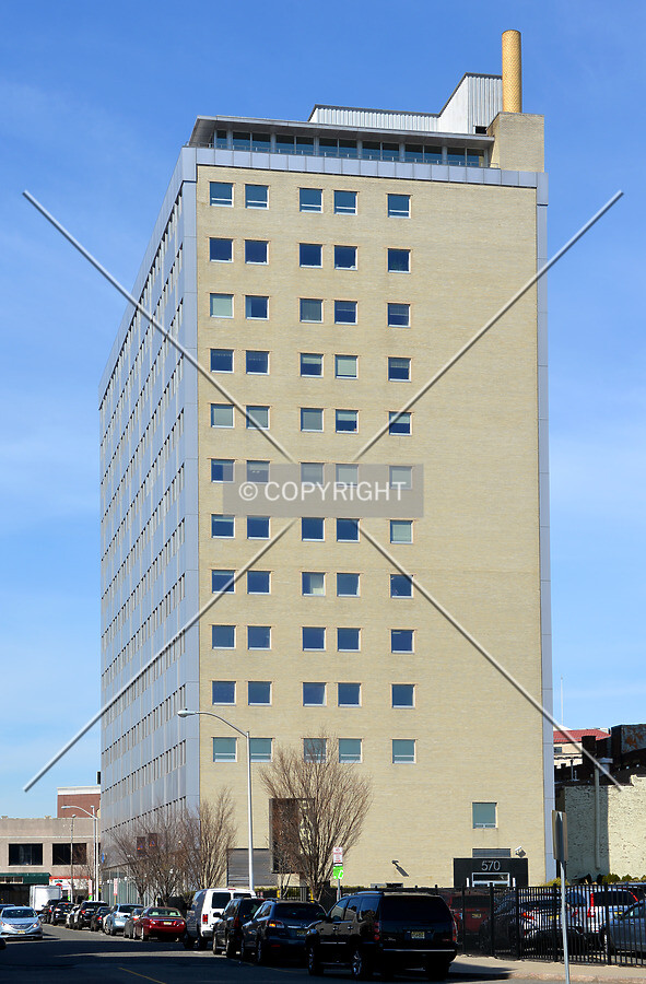 View from the east