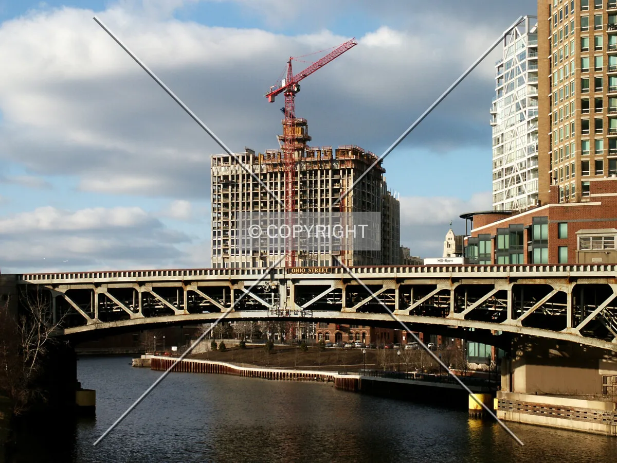 Looking north from the Grand Avenue bridge