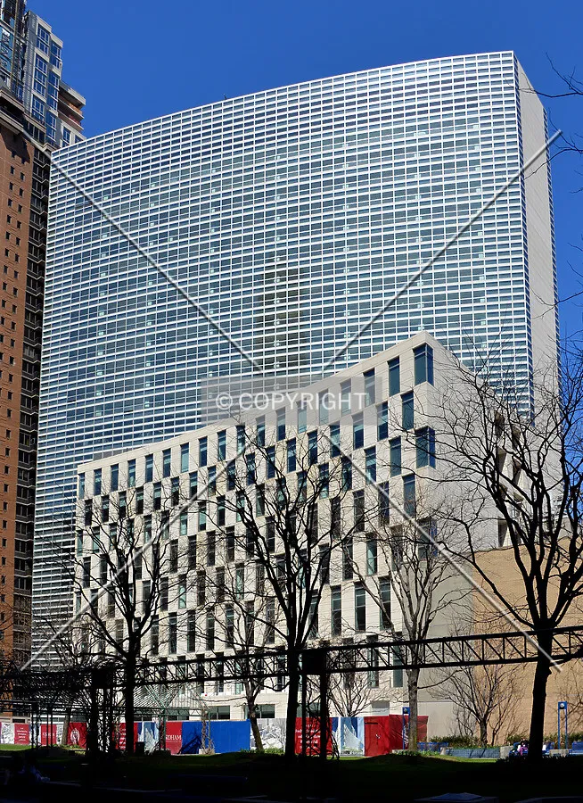 View from the southeast