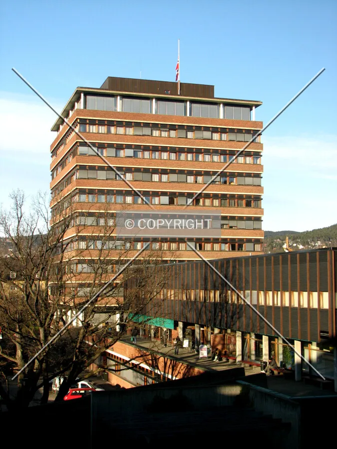 Elevated view from the south