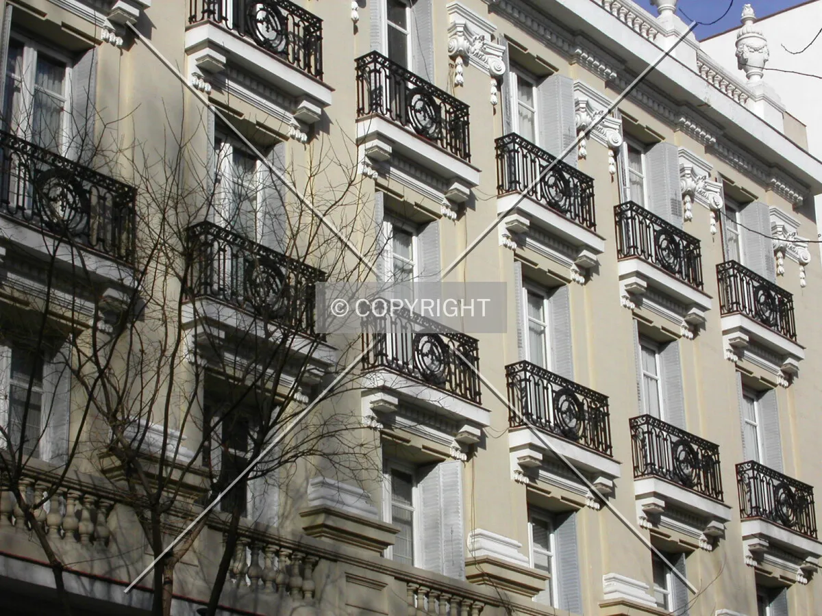 A typical building in the area