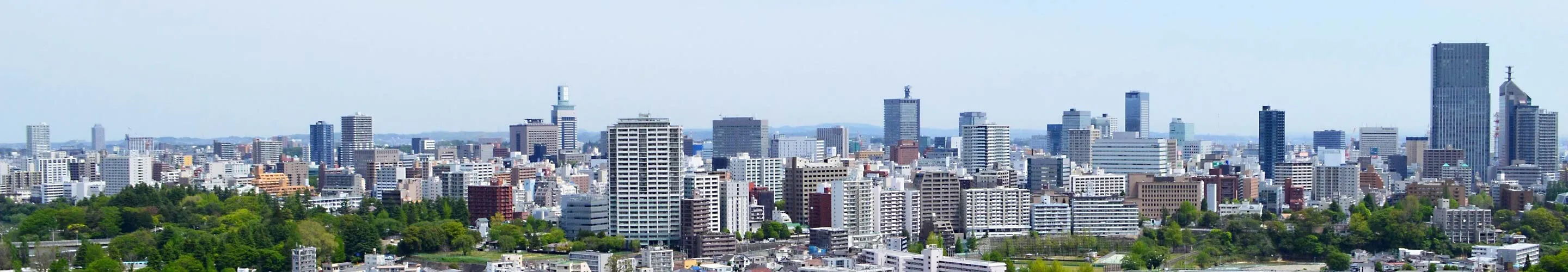 Panorama of Sendai