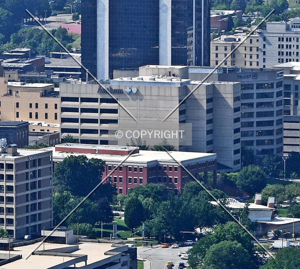 View from the southeast