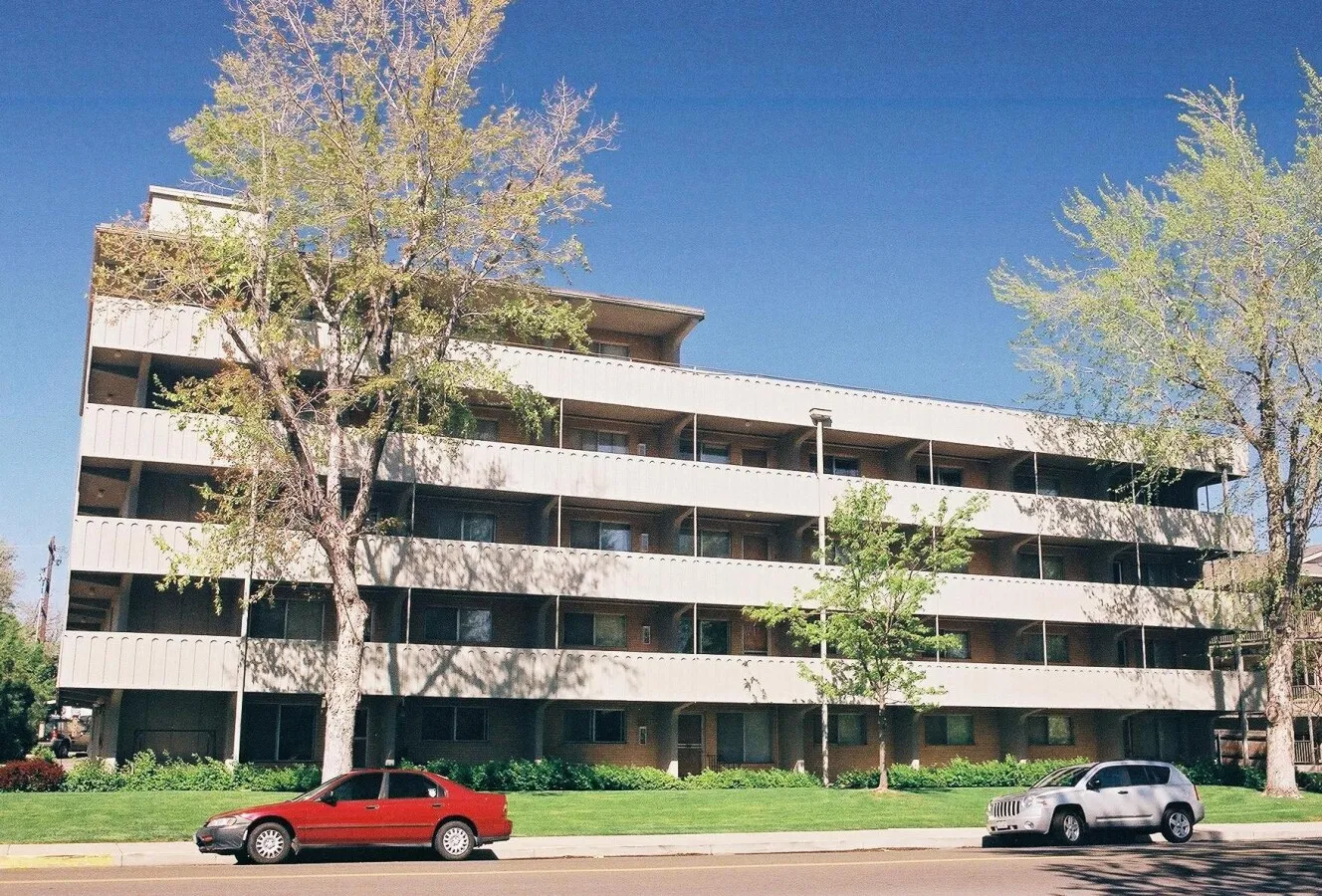 View from the east