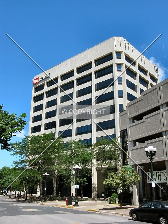 View to the northwest across Main Street