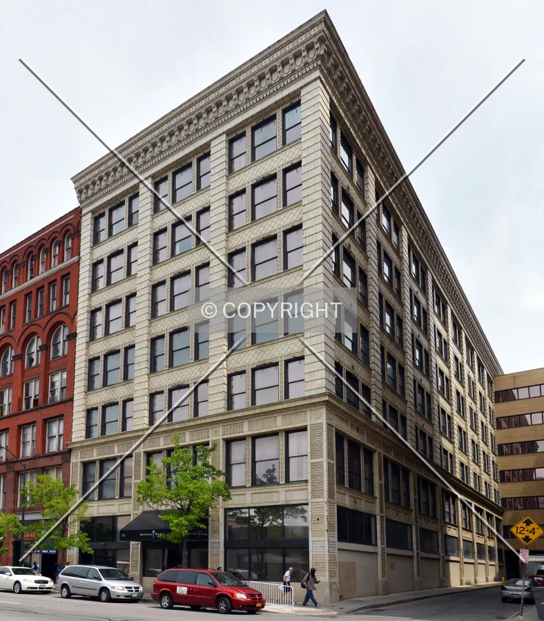 View from the southwest on St. Paul Street
