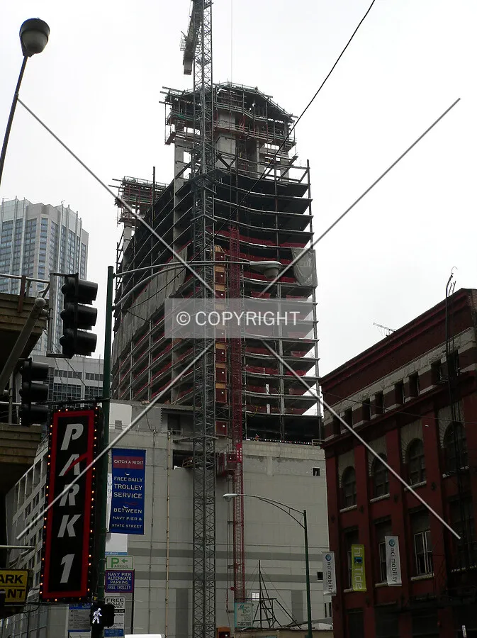 View to the southeast from the corner of Grand Avenue and St. Clair Street