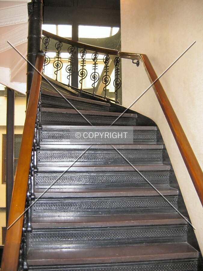 Stairs up from the 16th floor