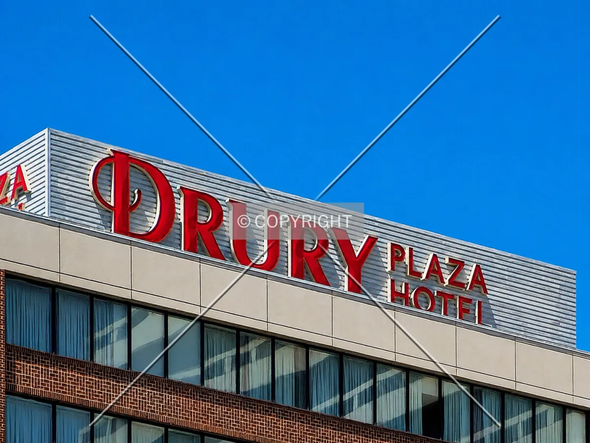 Signage from the southeast, Sunday, April 19, 2026