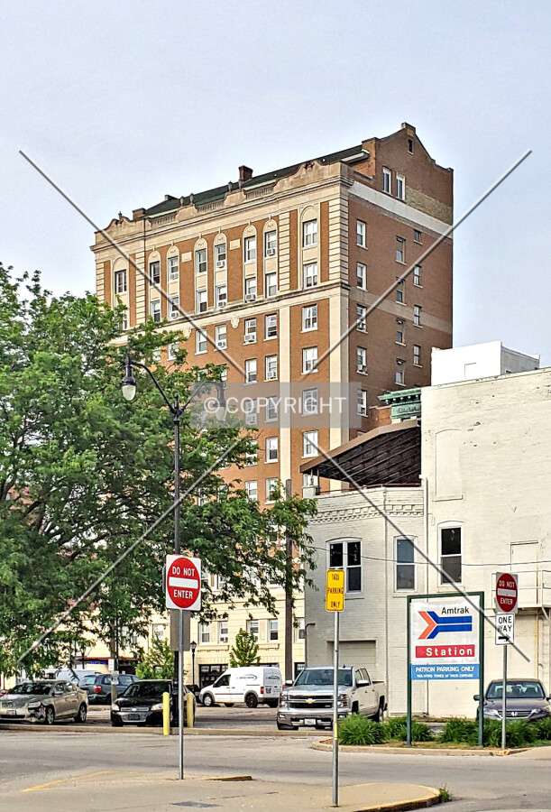 View from the southwest; May 27, 2019
