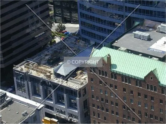 Low rise section at south end