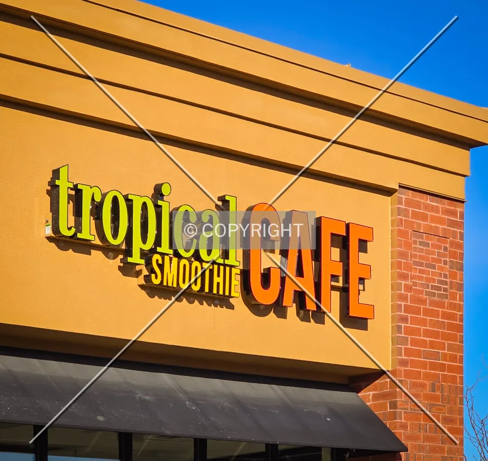 Signage from the southeast; February 11, 2024