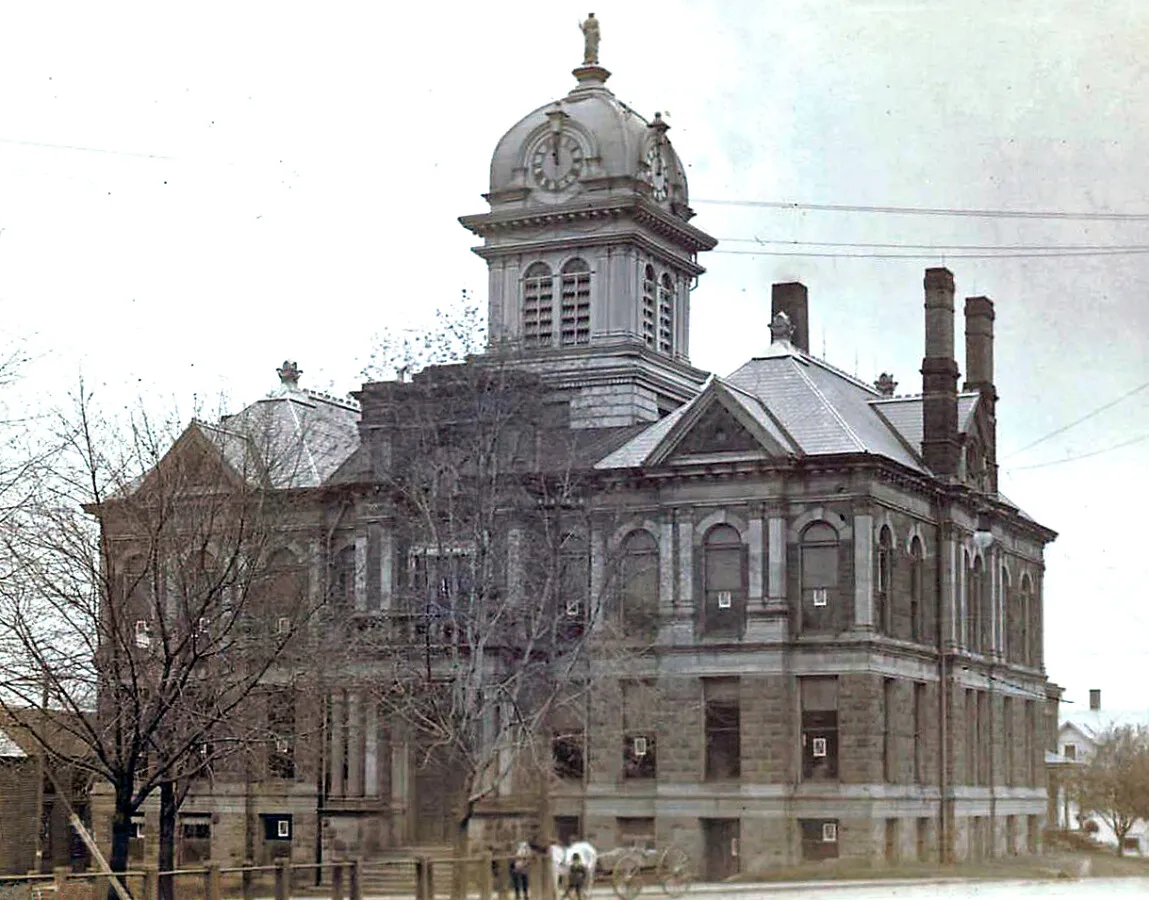 Vintage view from the west