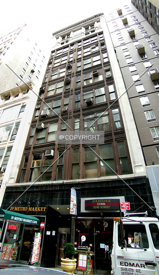 View from the south on 45th Street