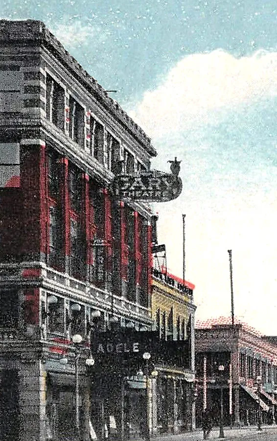 Vintage view from the northwest