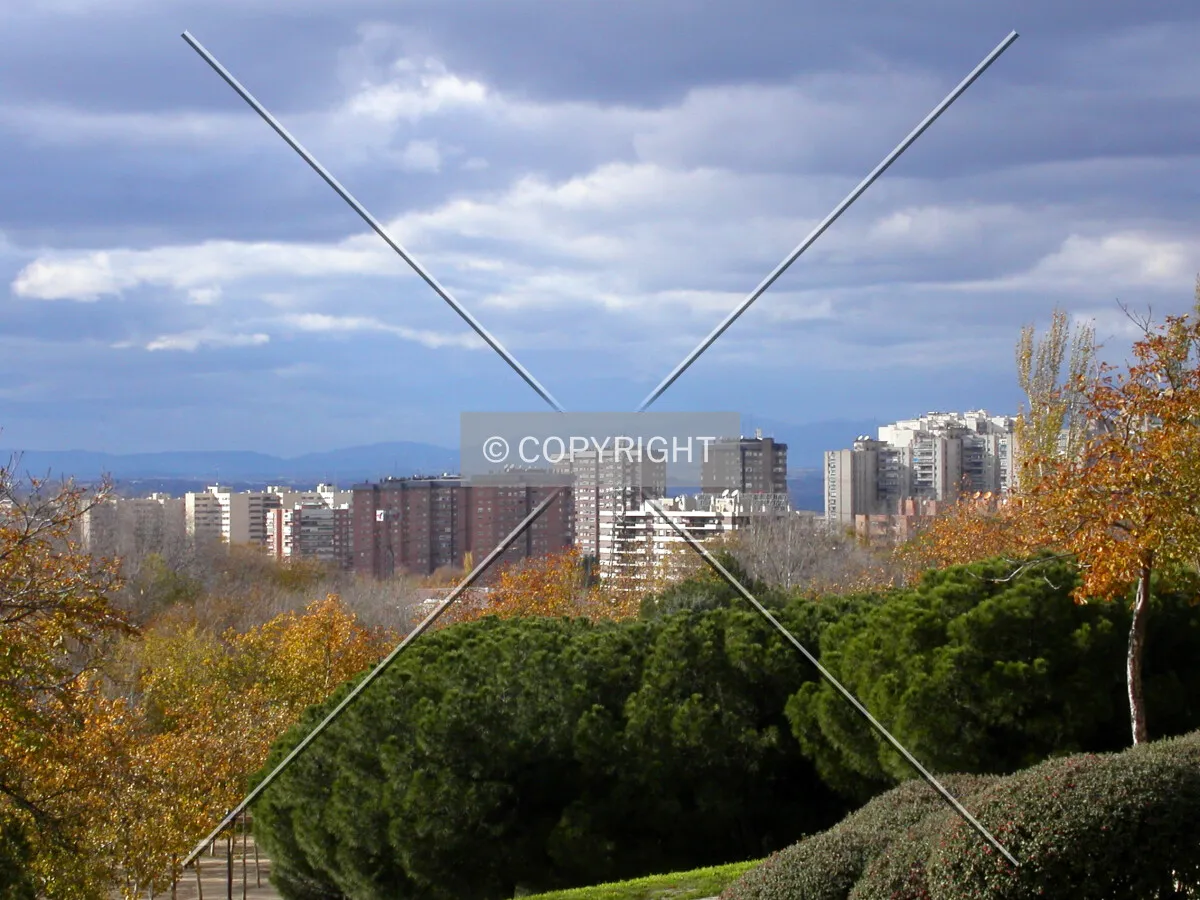 The district exteding toward the north