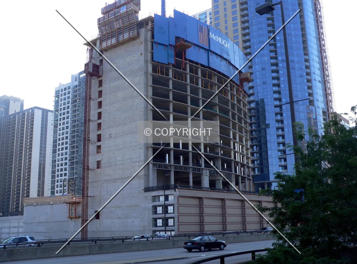View to the southwest from Wacker Drive