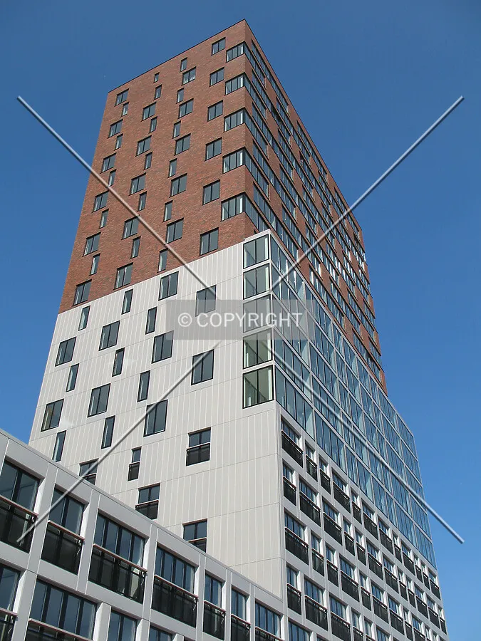 View up from the southwest