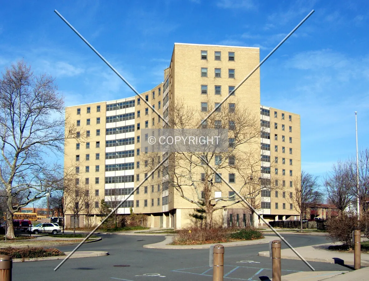 View from the southeast