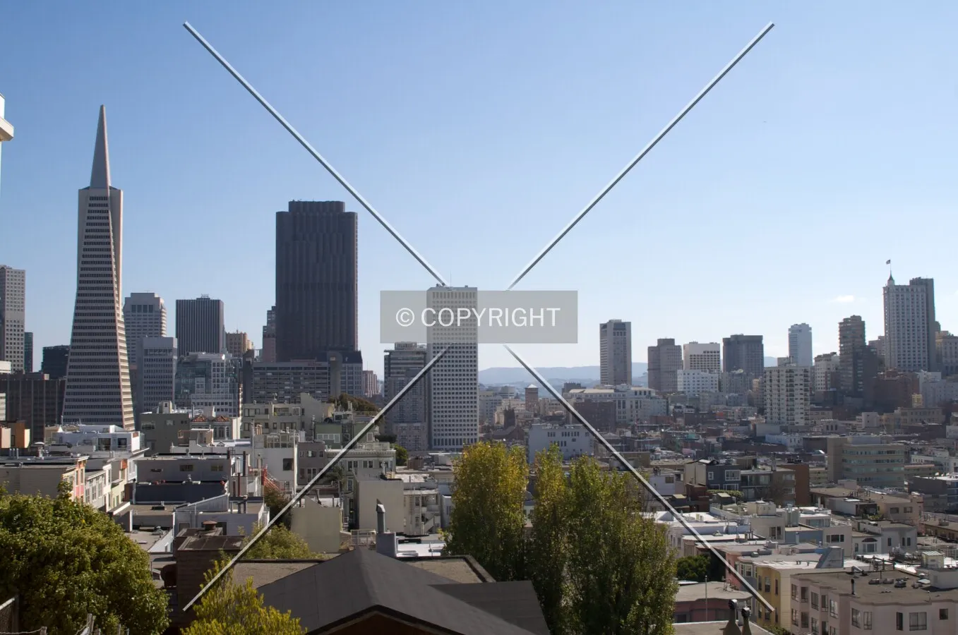Looking south from Telegraph Hill