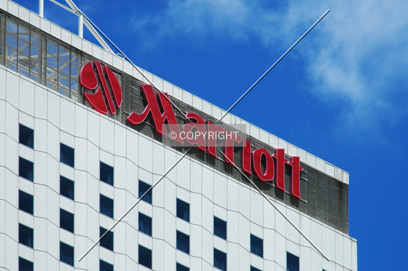 Sky signage
