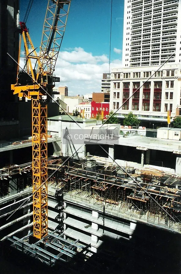 View of the underground carpark