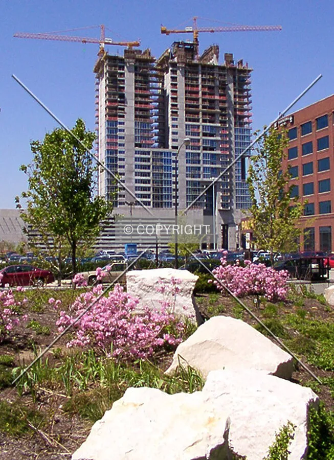 View from the east - 4 May 2002