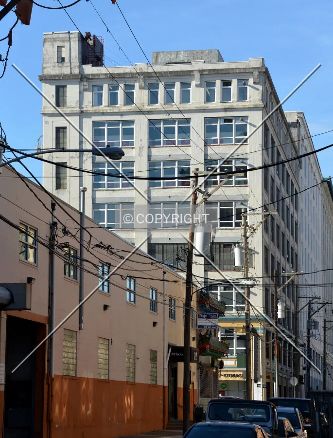 View from the east along Wood Street