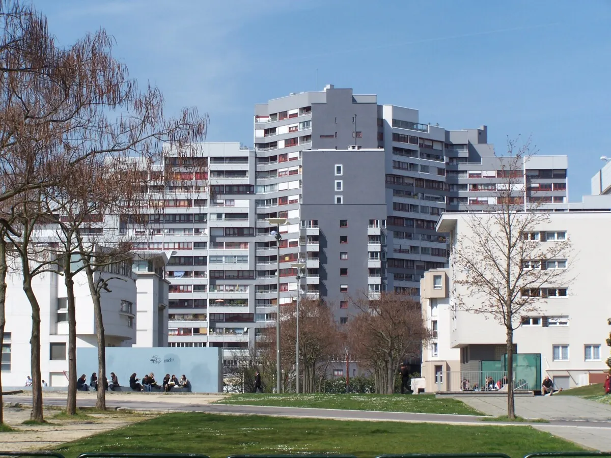 View from east across the park