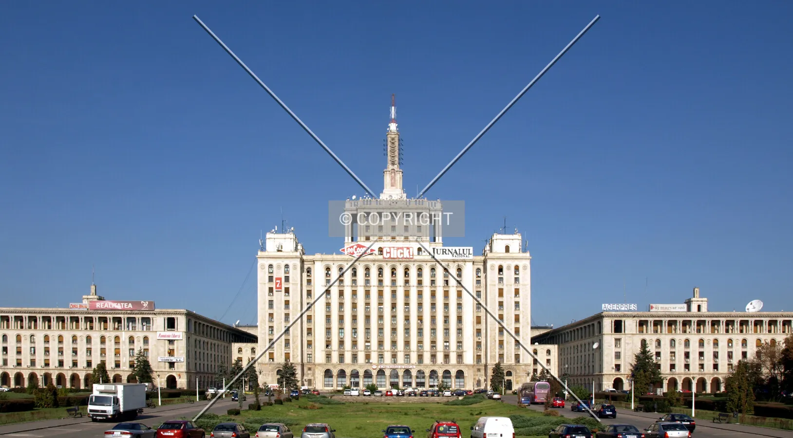 View from the southeast