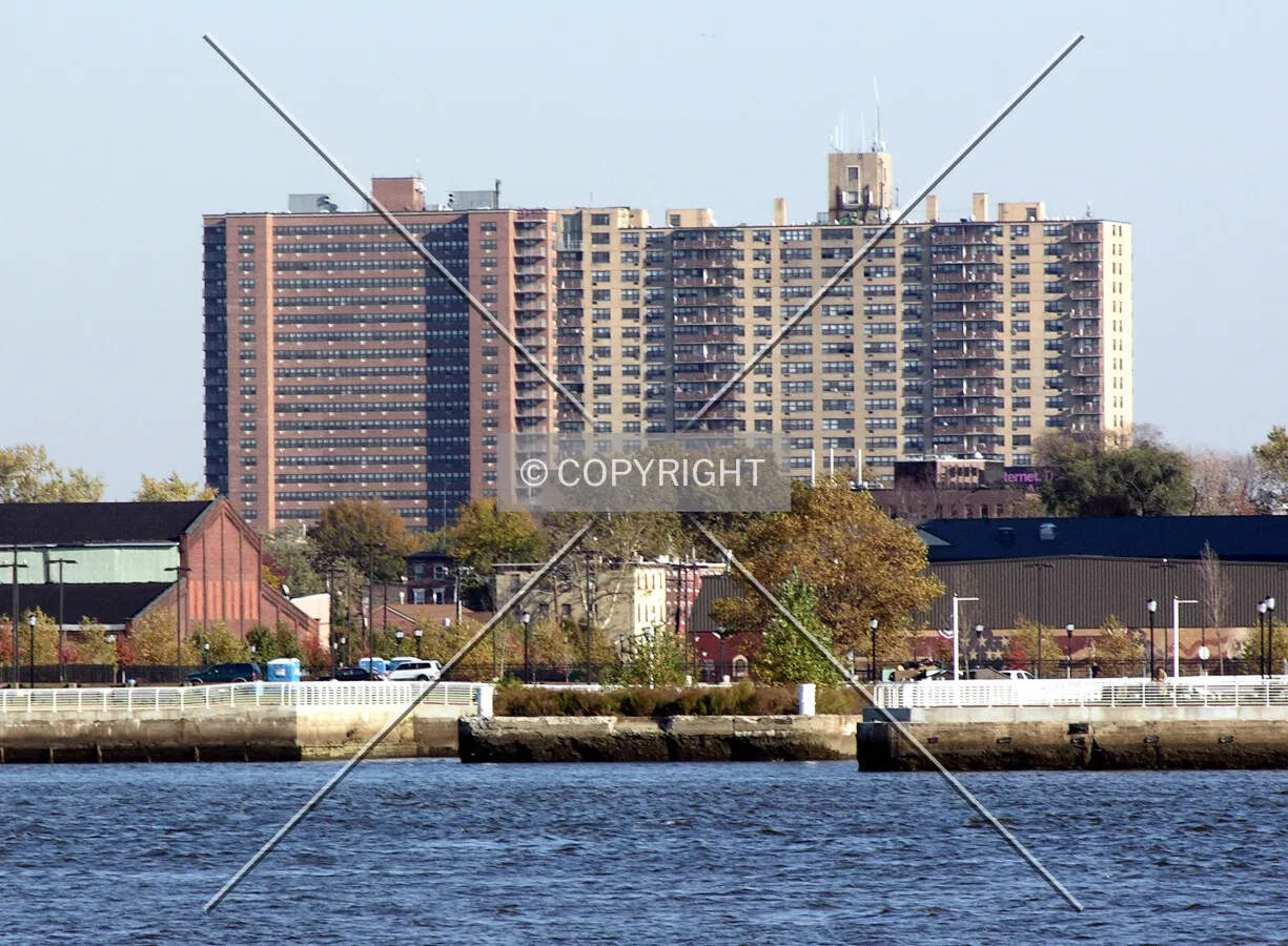 Looking east across the Delaware River