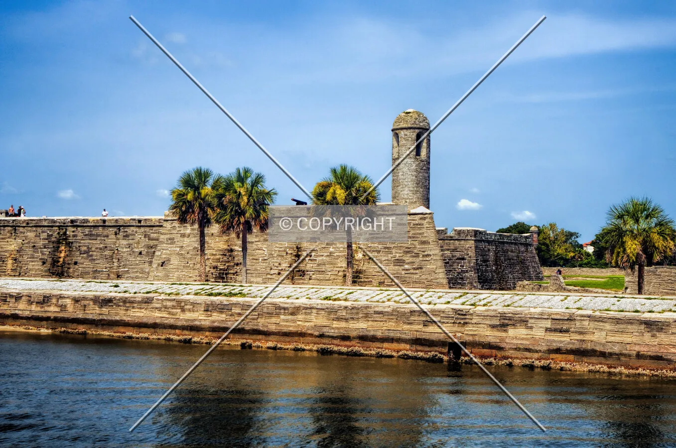 Castillo de San Marcos, St. Augustine, Florida, U.S.A.