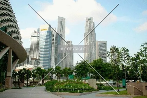 As seen from the Esplanade