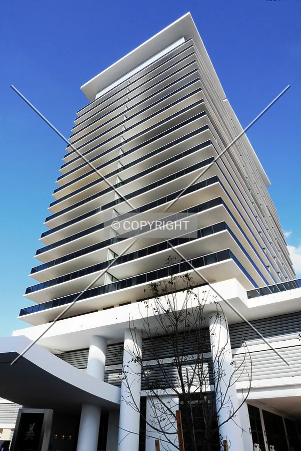 Looking up from the southwest