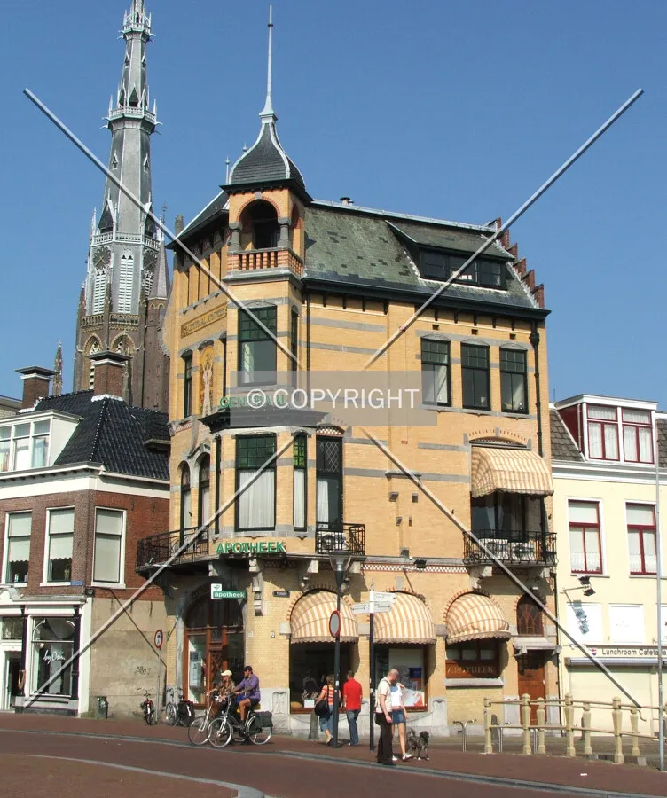 Historical building as seen from Voorstreek