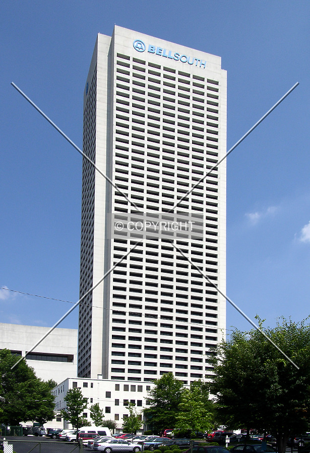Looking southeast from Spring Street