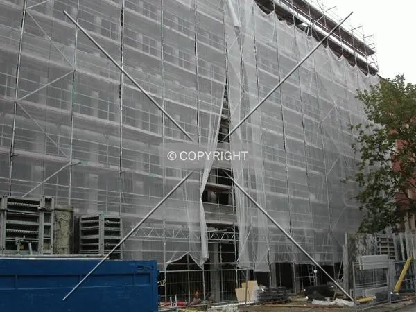 Side view of the building
