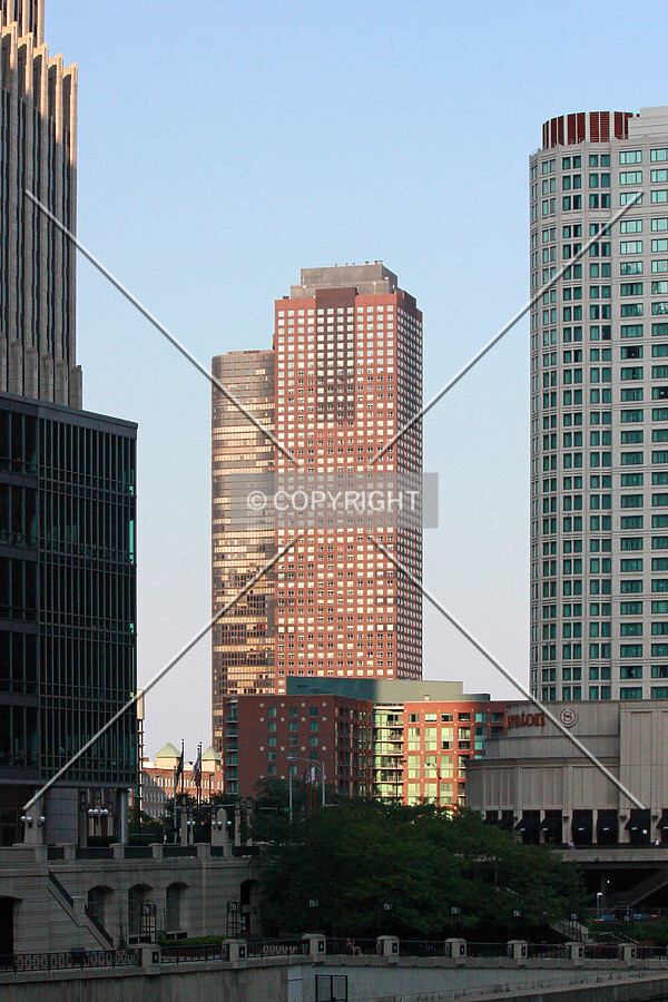 Distant view from the southwest; August 31, 2011