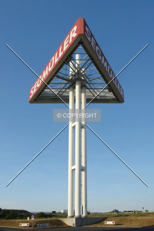 Segmüller Advertising Mast