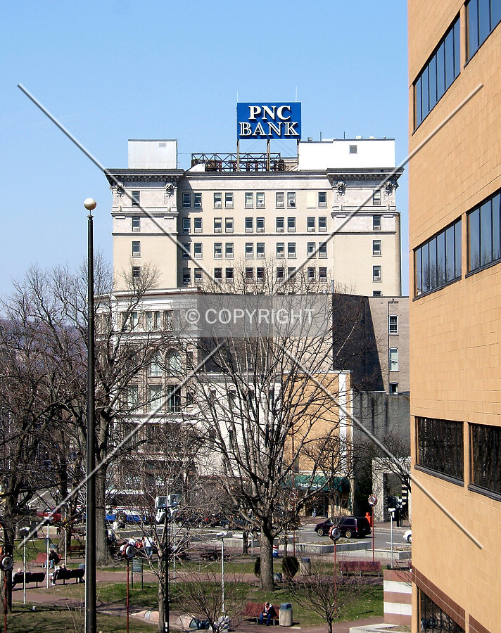 View from the southeast across Public Square