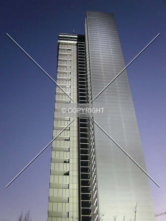 Looking up from the northern side
