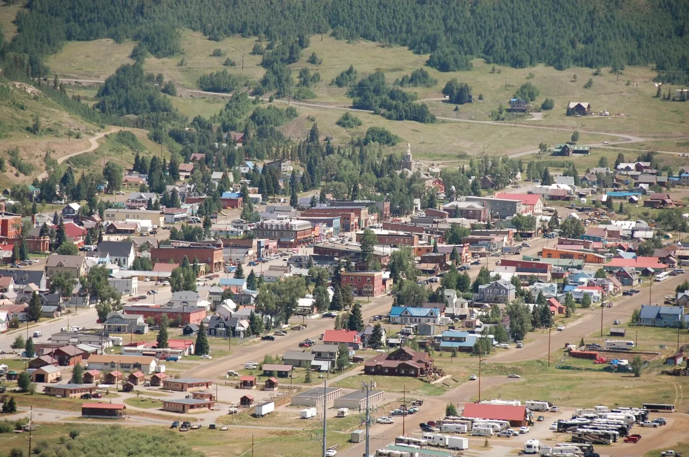 View of Silverton, Colorado