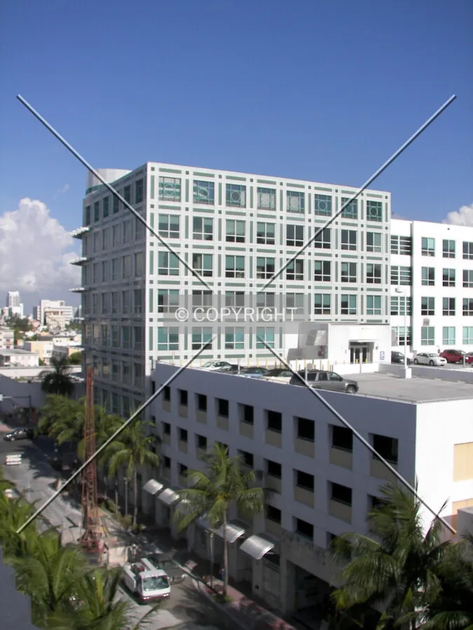 View from the east