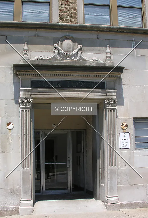 View of south entrance