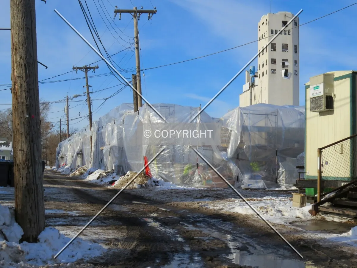 View to the northwest from 14th Avenue SE