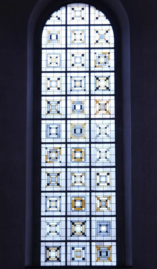 Stained glass window