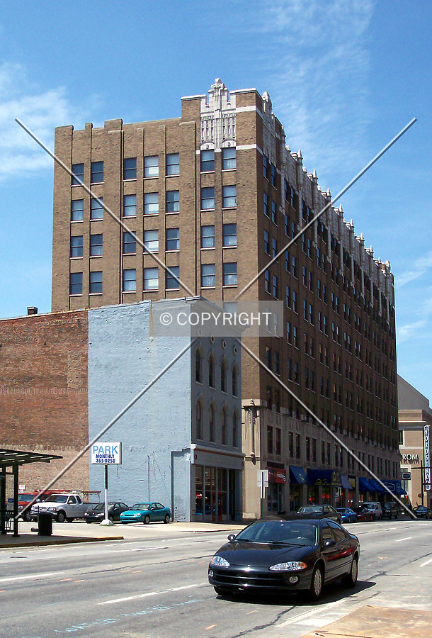 Looking west from Maryland Street