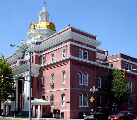 View from the southeast