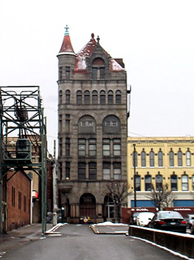 View from the west